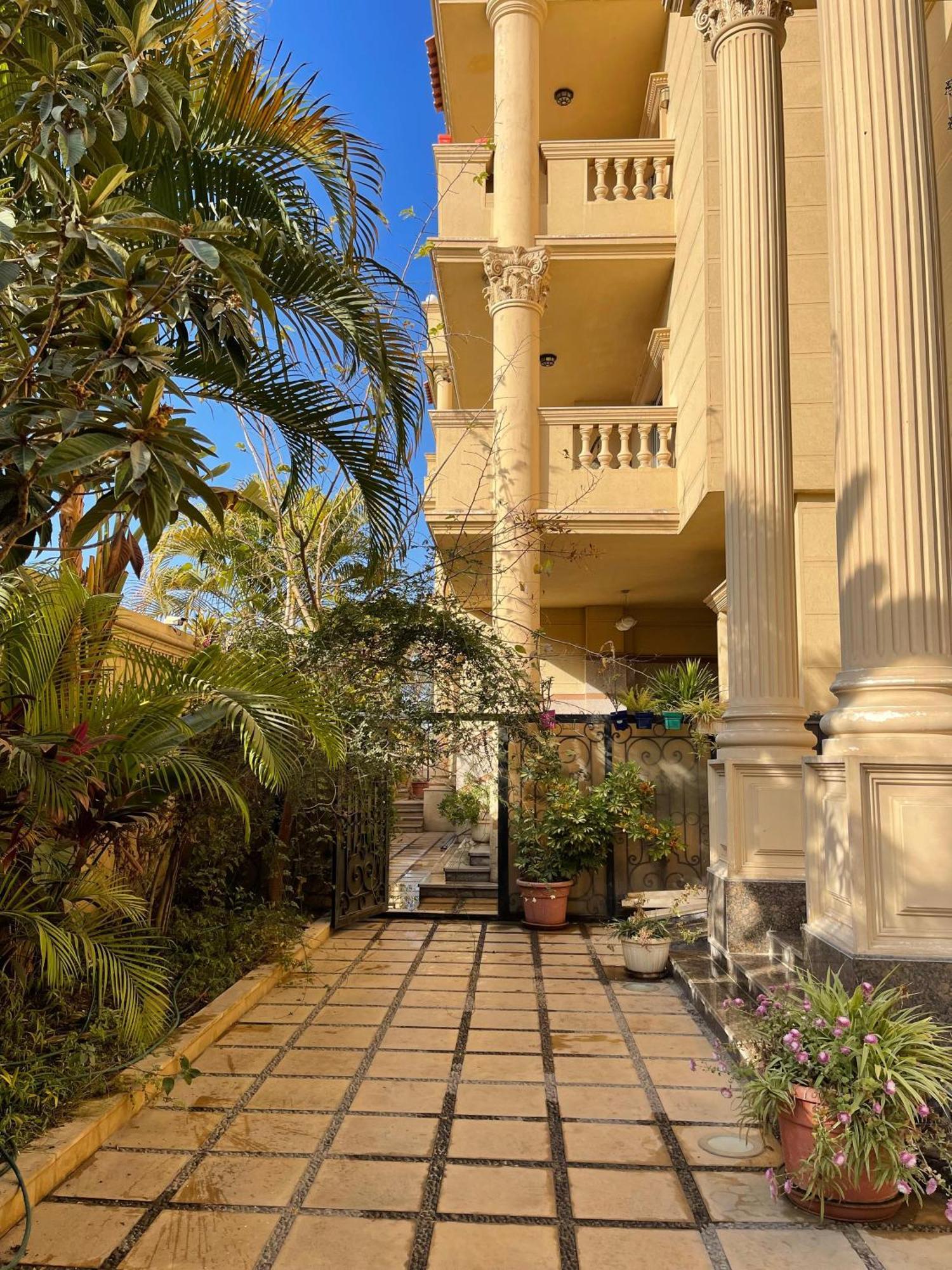 3br With Privet Garden Pool With Excellent Location Near Waterway Apartment Cairo